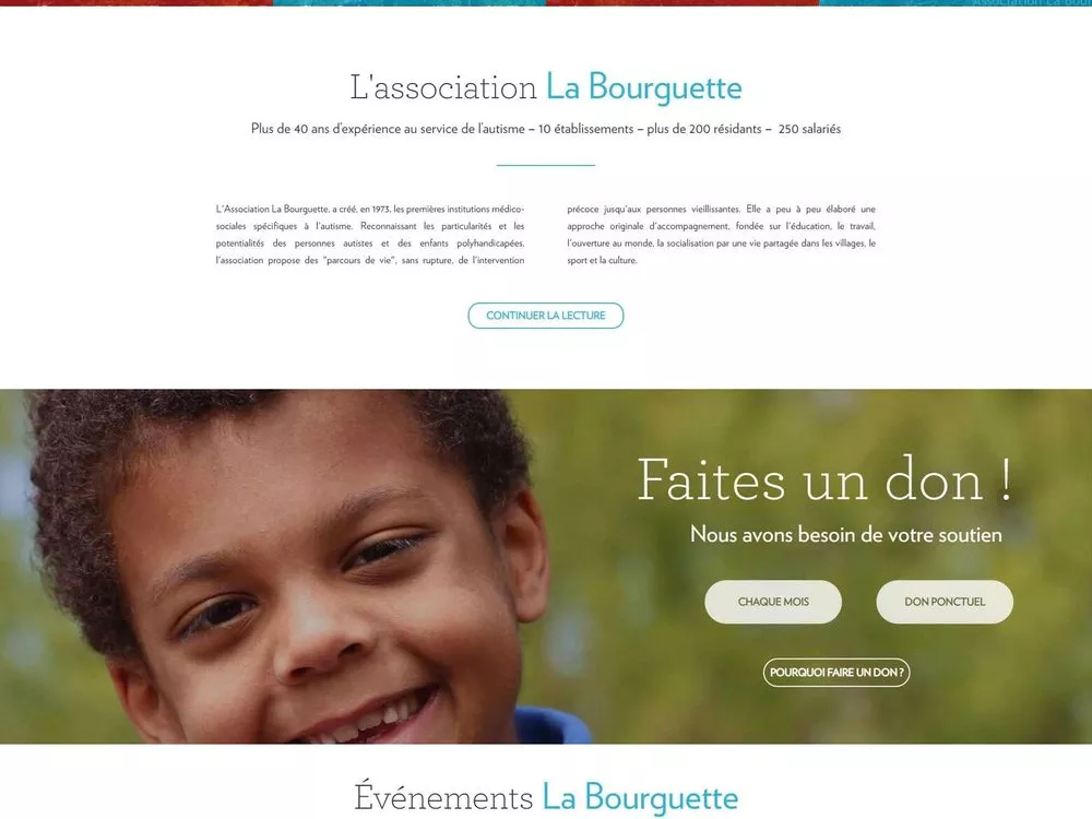 La Bourguette · détail du site